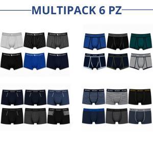 Boxershorts-set für herren, 6er-pack, für den täglichen tragekomfort