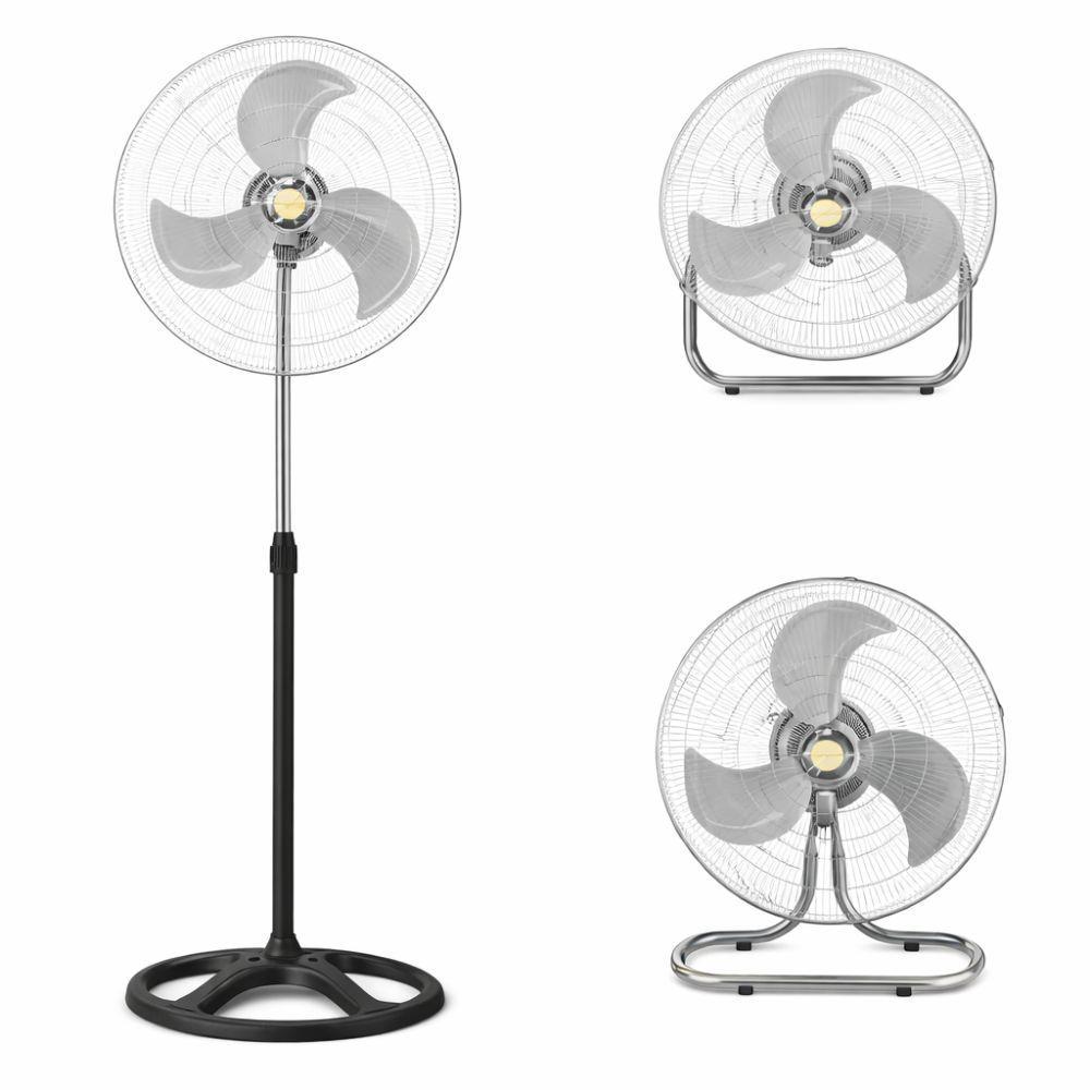ventilatore 3 in 1 con oscillazione e 3 velocita da terra, tavolo e parete - foto 1 ventilatore 3 in 1 con oscillazione e 3 velocita da terra, tavolo e parete - foto 1