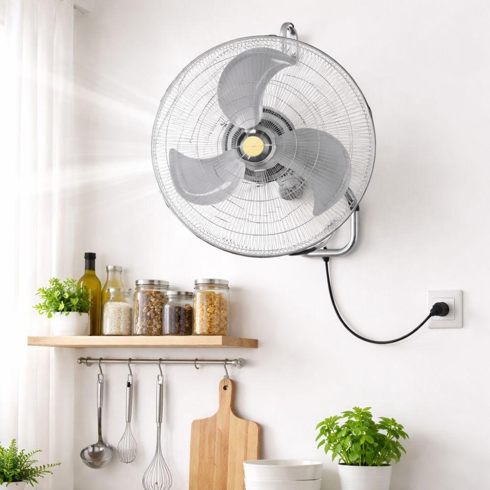 ventilatore 3 in 1 con oscillazione e 3 velocita da terra, tavolo e parete - foto 3 ventilatore 3 in 1 con oscillazione e 3 velocita da terra, tavolo e parete - foto 3