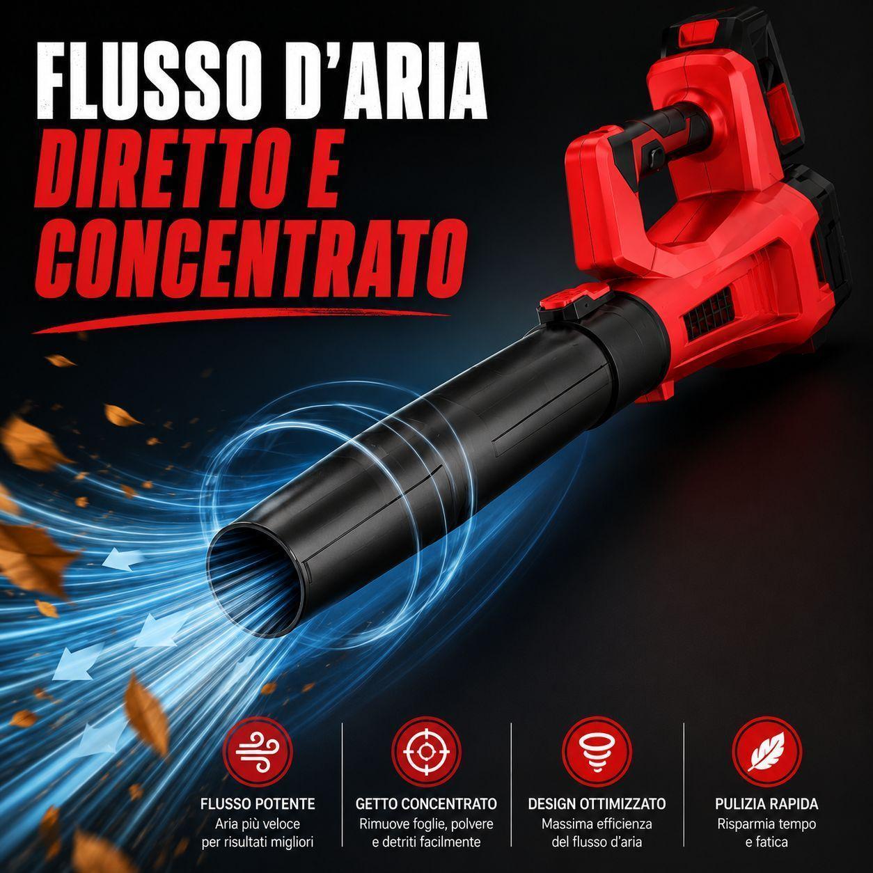  sistema portatile per pulizia di giardino e spazi esterni 6 livelli - foto 3