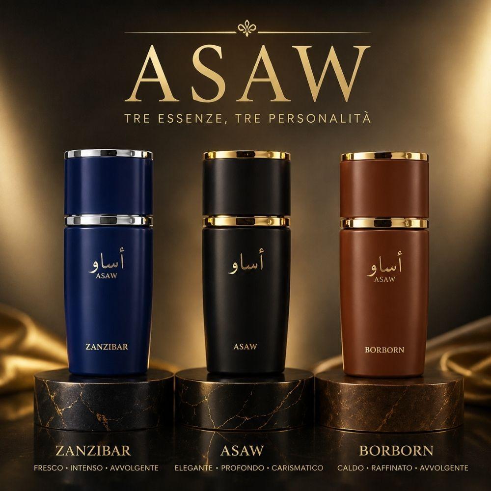 mini collection asaw 25ml profumi uomo fragranze eleganti e persistenti formato tascabile - foto 4