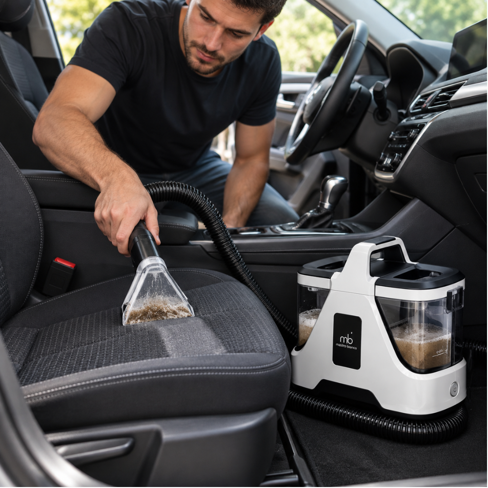  pulitore ad iniezione estrazione per divani tappeti tessuti e interni auto con accessori - foto 5