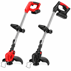 Decespugliatore  800w tagliabordi senza fili asta regolabile per giardino