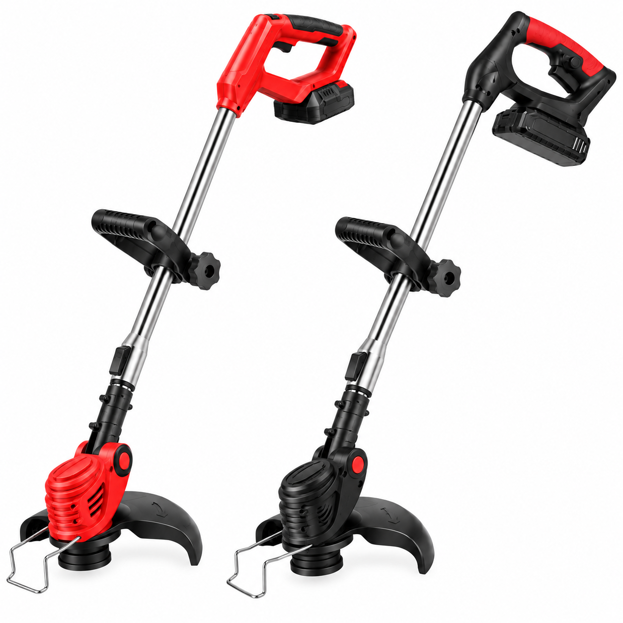  decespugliatore  800w tagliabordi senza fili asta regolabile per giardino - foto 1